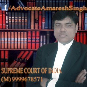 Amaresh Singh wearing a coat worn by lawyers